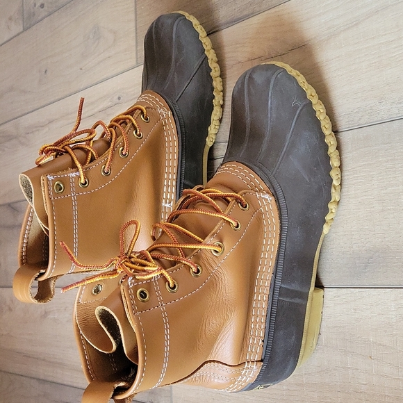 L.L. Bean Bean Duck Boots Size 8 - Picture 3 of 5